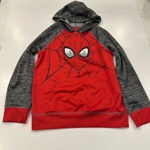 3/20$ Spider-Man kids hoodie size 12